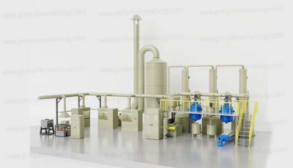 Gold Electrolysis Refining Plant