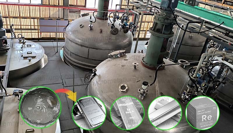 Anode Slime Hydrometallurgical Refining System