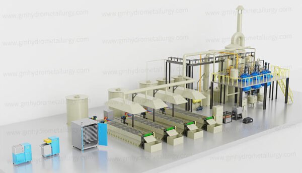 Silver Electrolysis Refining Machine