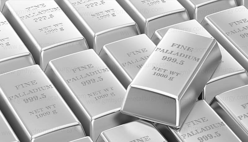 Lead-zinc ore precious metal palladium