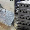 Crude lead Refined lead