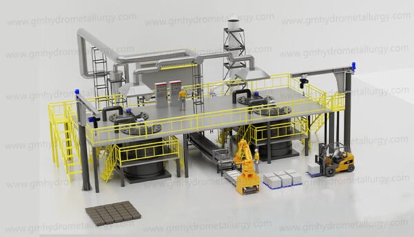 Crude Lead Refining Furnace