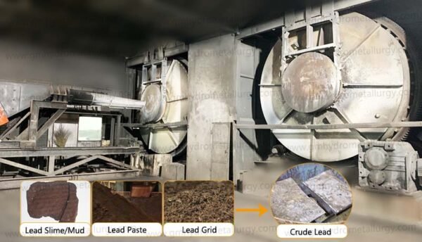 Lead Smelting Rotary Furnace