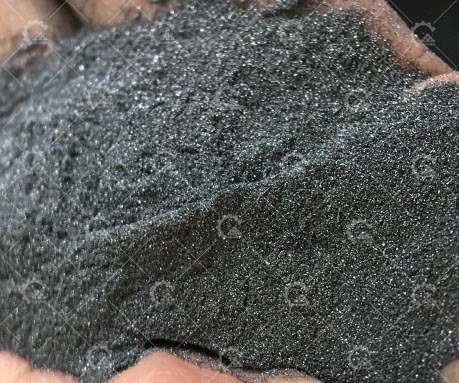 Silver-containing silicon powder