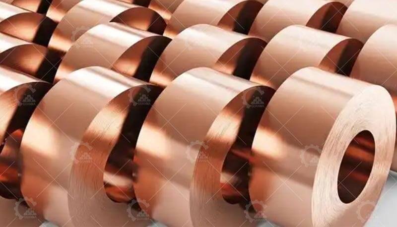 rolled copper