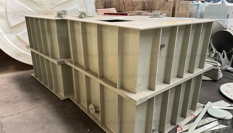 Electrolytic refining tank