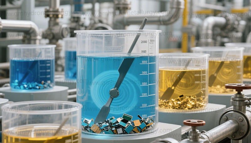 Recovering Metals from Electronic Scrap
