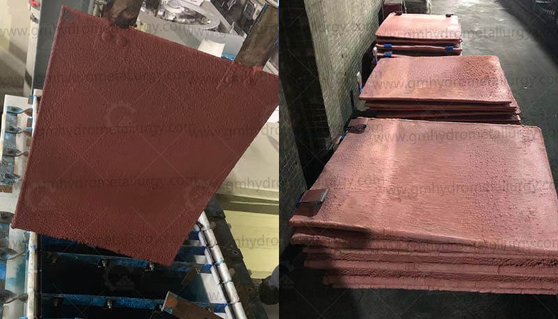 high-purity copper cathodes