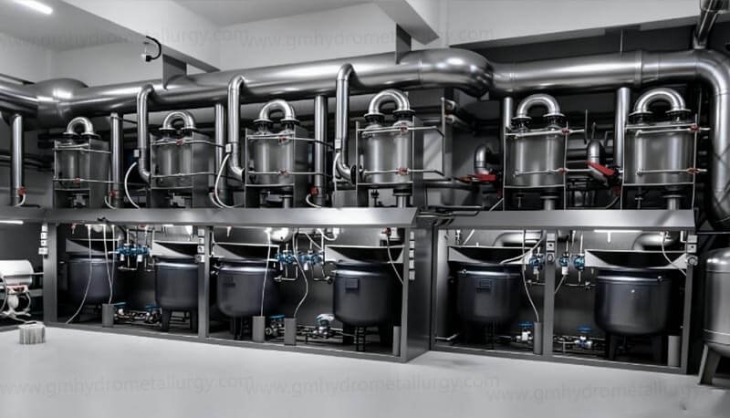 Gold Silver Platinum Palladium and Rhodium Extraction Equipment