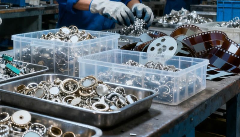 Silver-containing waste