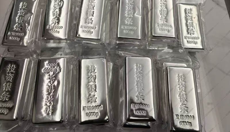 99.99 fine silver bars