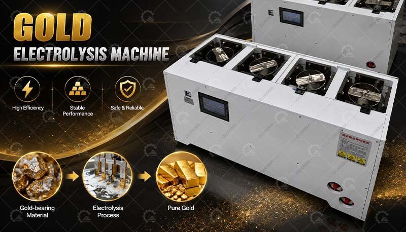 Gold Electrolysis Machine