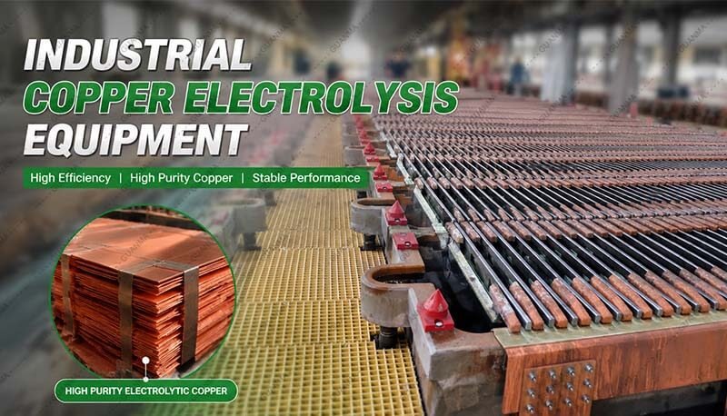 Industrial Copper Electrolysis Equipment