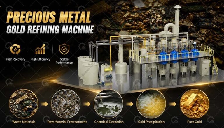 Precious Metal Gold Refining Machine