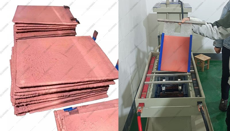 Small Copper Electrolysis Machine