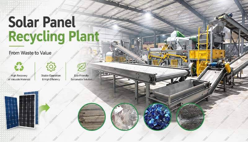solar panel recycling plant