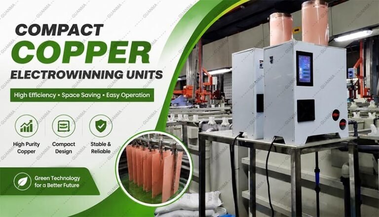 Compact Copper Electrowinning Units