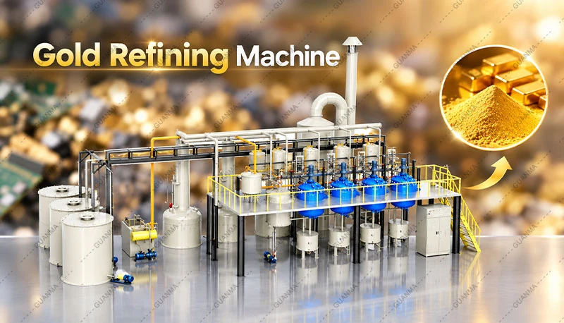 Complete Gold Refinery System