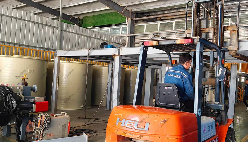 Platinum group metals refining equipment delivery
