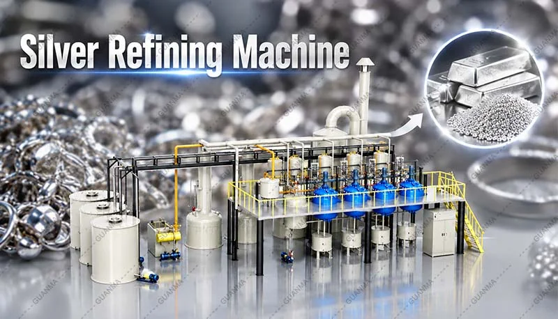silver electrolytic refining machines